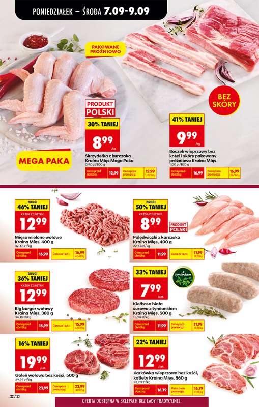 Biedronka - gazetka promocyjna Od poniedziałku od poniedziałku 07.09 do soboty 12.09 - strona 22