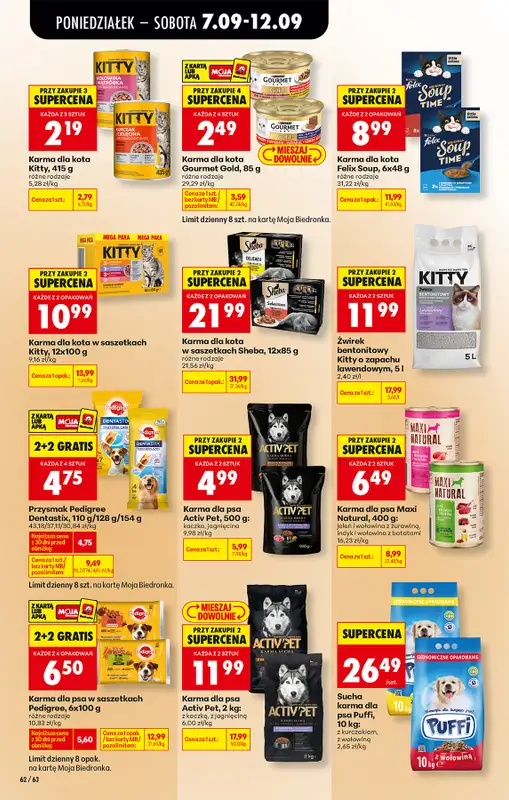 Biedronka - gazetka promocyjna Od poniedziałku od poniedziałku 07.09 do soboty 12.09 - strona 78