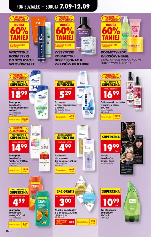 Biedronka - gazetka promocyjna Od poniedziałku od poniedziałku 07.09 do soboty 12.09 - strona 70