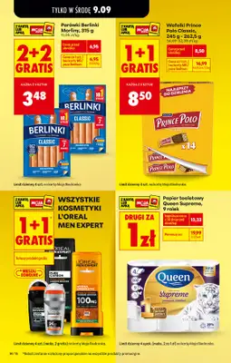 Biedronka - gazetka promocyjna Od poniedziałku od poniedziałku 07.09 do soboty 12.09 - strona 14