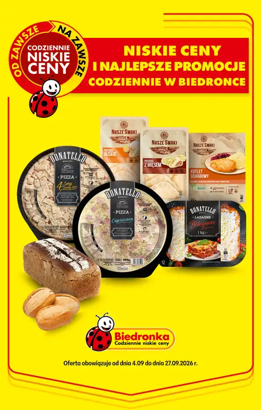 Biedronka - gazetka promocyjna Niskie ceny i najlepsze promocje  