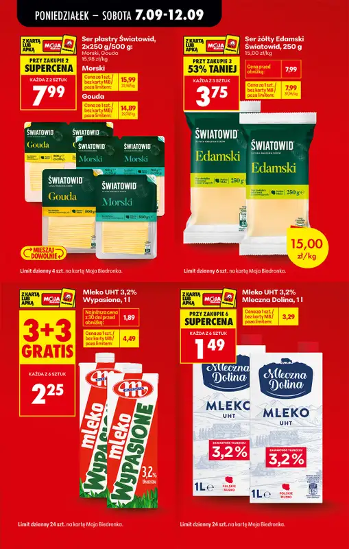 Biedronka - gazetka promocyjna Od poniedziałku   - strona 3