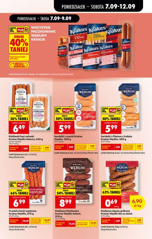 Biedronka - gazetka promocyjna Od poniedziałku od poniedziałku 07.09 do soboty 12.09 - strona 43