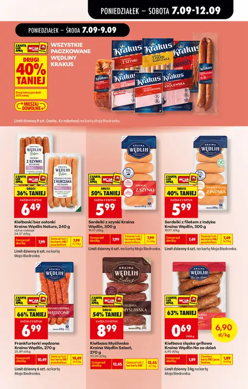 Biedronka - gazetka promocyjna Od poniedziałku od poniedziałku 07.09 do soboty 12.09 - strona 43