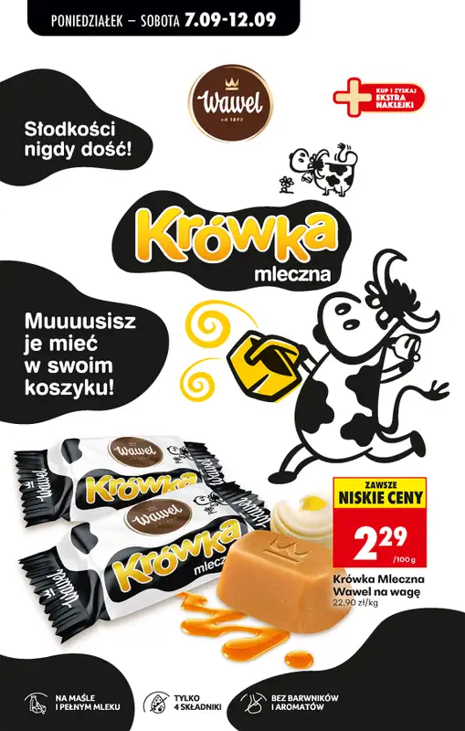 Biedronka - gazetka promocyjna Od poniedziałku od poniedziałku 07.09 do soboty 12.09 - strona 54