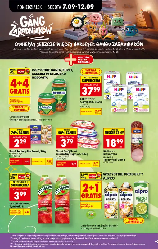 Biedronka - gazetka promocyjna Od poniedziałku od poniedziałku 07.09 do soboty 12.09 - strona 72