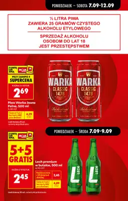 Biedronka - gazetka promocyjna Od poniedziałku od poniedziałku 07.09 do soboty 12.09 - strona 13