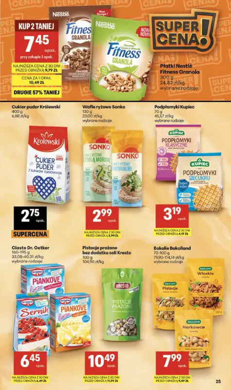Delikatesy Centrum - gazetka promocyjna Gazetka  do środy 16.09 - strona 25
