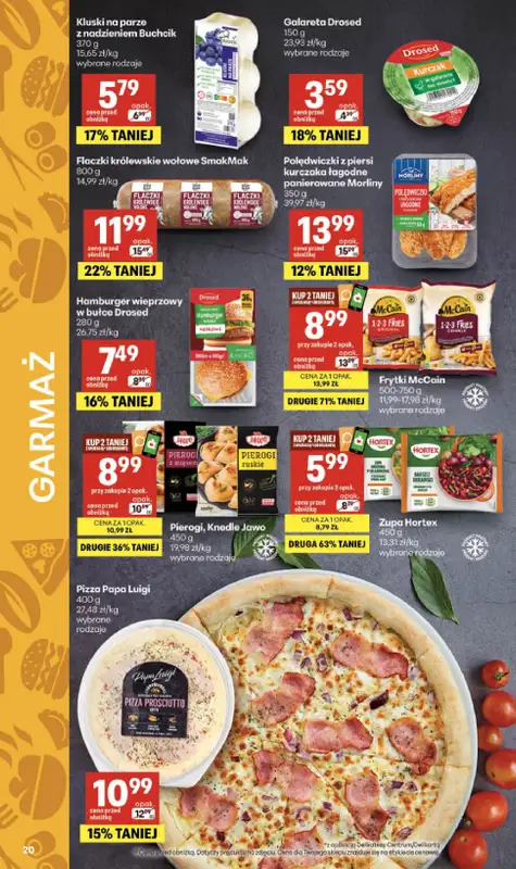 Delikatesy Centrum - gazetka promocyjna Gazetka  do środy 16.09 - strona 20