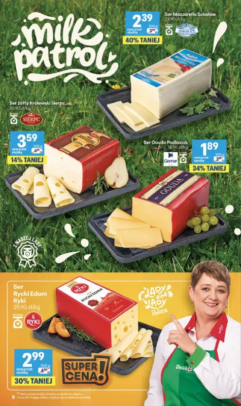Delikatesy Centrum - gazetka promocyjna Gazetka  do środy 16.09 - strona 8