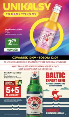 Delikatesy Centrum - gazetka promocyjna Gazetka  do środy 16.09 - strona 33