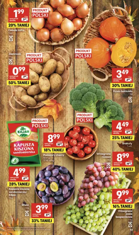 Delikatesy Centrum - gazetka promocyjna Gazetka  do środy 16.09 - strona 13