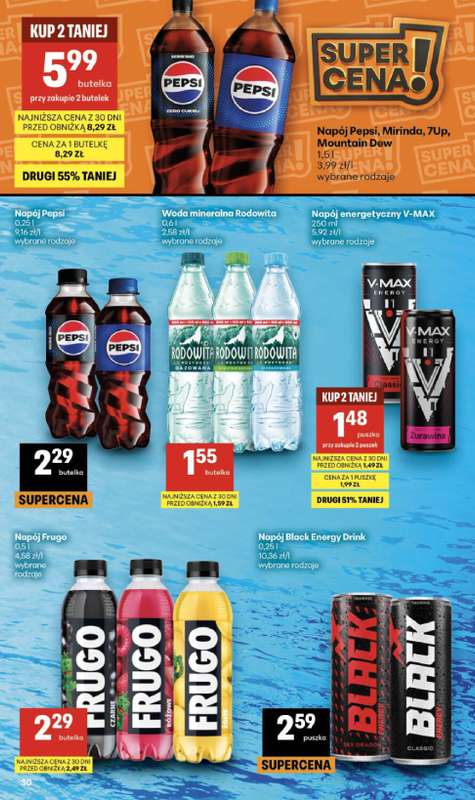 Delikatesy Centrum - gazetka promocyjna Gazetka  do środy 16.09 - strona 30
