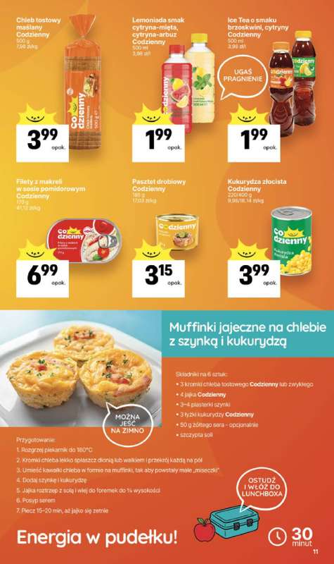 Delikatesy Centrum - gazetka promocyjna Gazetka  do środy 16.09 - strona 11