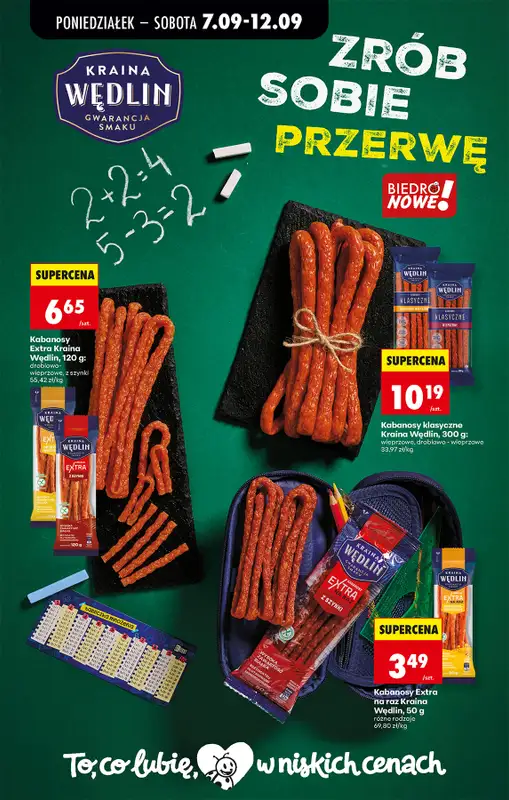 Biedronka - gazetka promocyjna Od poniedziałku od poniedziałku 07.09 do soboty 12.09 - strona 38