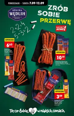 Biedronka - gazetka promocyjna Od poniedziałku, Z ladą tradycyjną od poniedziałku 07.09 do soboty 12.09 - strona 89