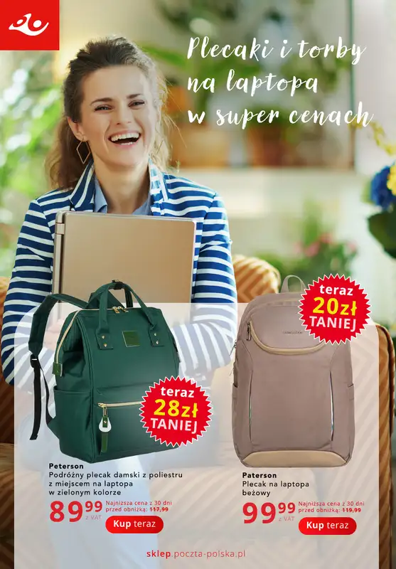 Poczta Polska - gazetka promocyjna Gazetka od poniedziałku 07.09 do niedzieli 20.09 - strona 2