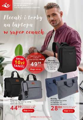 Poczta Polska - gazetka promocyjna Gazetka od poniedziałku 07.09 do niedzieli 20.09