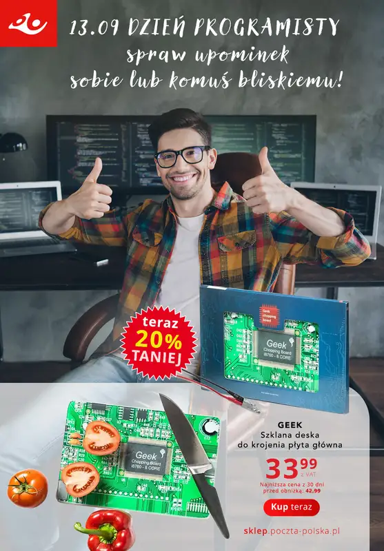 Poczta Polska - gazetka promocyjna Gazetka od poniedziałku 07.09 do niedzieli 20.09 - strona 3