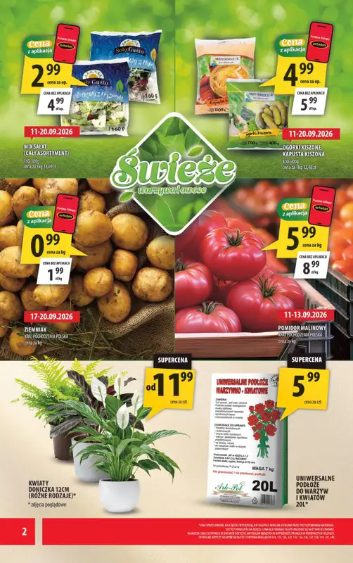Arhelan - gazetka promocyjna Gazetka od piątku 11.09 do niedzieli 20.09 - strona 2