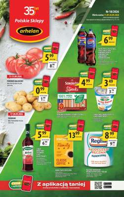 Arhelan - gazetka promocyjna Gazetka od piątku 11.09 do niedzieli 20.09