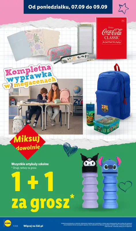 Lidl - gazetka promocyjna Kompletna Wyprawka W Megacenach od wtorku 14.07 do środy 30.09 - strona 4