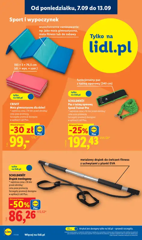 Lidl - gazetka promocyjna Katalog od poniedziałku 07.09 do soboty 12.09 - strona 12