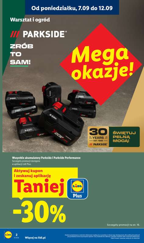 Lidl - gazetka promocyjna Katalog od poniedziałku 07.09 do soboty 12.09 - strona 2