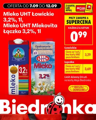 Biedronka - gazetka promocyjna Biedronkowe oszczędności od poniedziałku 07.09 do środy 09.09 - strona 12