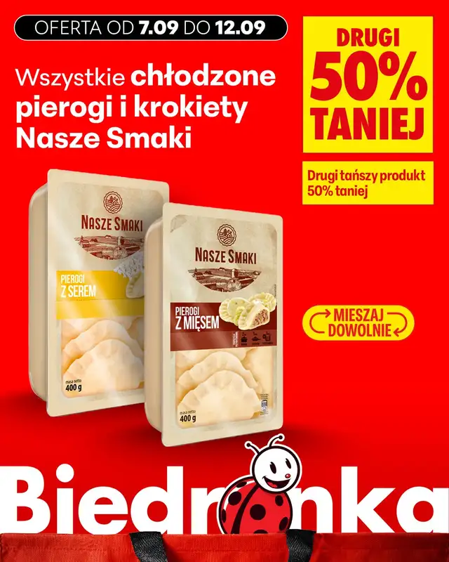 Biedronka - gazetka promocyjna Biedronkowe oszczędności od poniedziałku 07.09 do środy 09.09 - strona 14