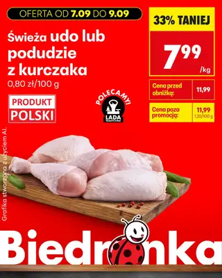 Biedronka - gazetka promocyjna Biedronkowe oszczędności od poniedziałku 07.09 do środy 09.09 - strona 10