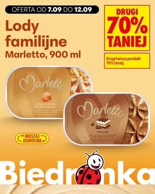 Biedronka - gazetka promocyjna Biedronkowe oszczędności od poniedziałku 07.09 do środy 09.09 - strona 7
