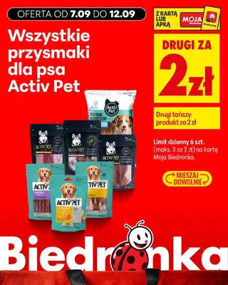 Biedronka - gazetka promocyjna Biedronkowe oszczędności od poniedziałku 07.09 do środy 09.09 - strona 19