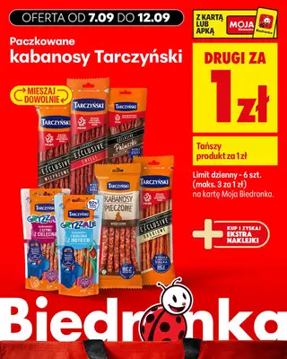 Biedronka - gazetka promocyjna Biedronkowe oszczędności od poniedziałku 07.09 do środy 09.09 - strona 11