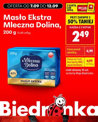 Biedronka - gazetka promocyjna Biedronkowe oszczędności od poniedziałku 07.09 do środy 09.09 - strona 4