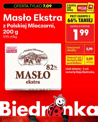 Biedronka - gazetka promocyjna Biedronkowe oszczędności od poniedziałku 07.09 do środy 09.09 - strona 3