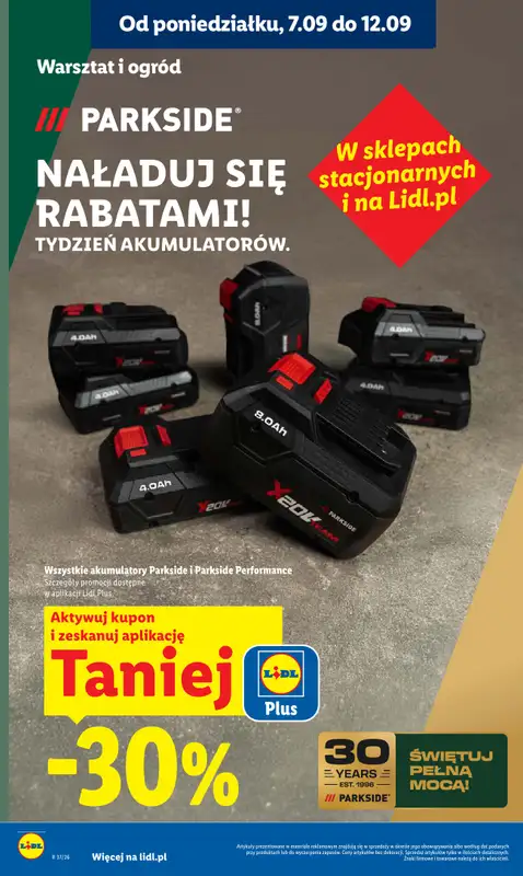 Lidl - gazetka promocyjna Oferta od poniedziałku od poniedziałku 07.09 do środy 09.09 - strona 26