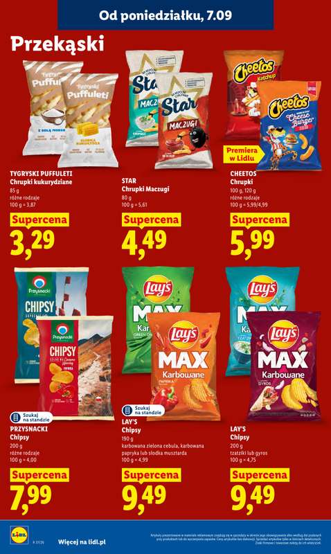 Lidl - gazetka promocyjna Oferta od poniedziałku od poniedziałku 07.09 do środy 09.09 - strona 72