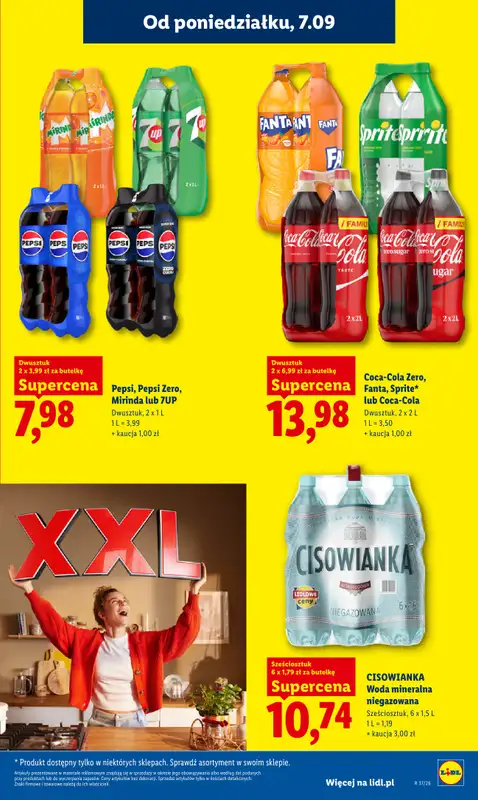Lidl - gazetka promocyjna Oferta od poniedziałku od poniedziałku 07.09 do środy 09.09 - strona 47
