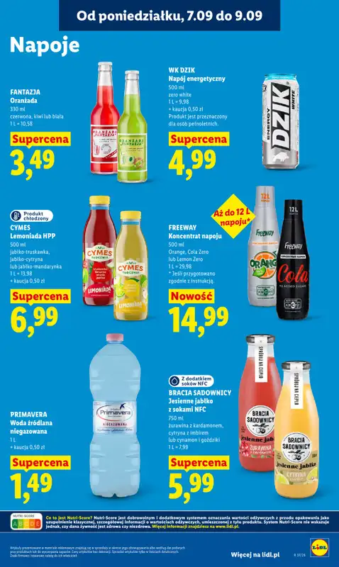 Lidl - gazetka promocyjna Oferta od poniedziałku od poniedziałku 07.09 do środy 09.09 - strona 69