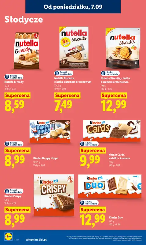 Lidl - gazetka promocyjna Oferta od poniedziałku od poniedziałku 07.09 do środy 09.09 - strona 74