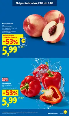 Lidl - gazetka promocyjna Oferta od poniedziałku od poniedziałku 07.09 do środy 09.09 - strona 15