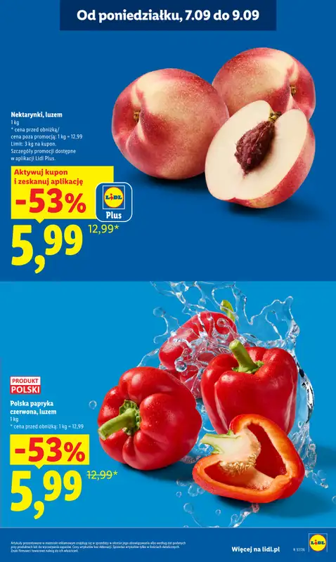 Lidl - gazetka promocyjna Oferta od poniedziałku od poniedziałku 07.09 do środy 09.09 - strona 15