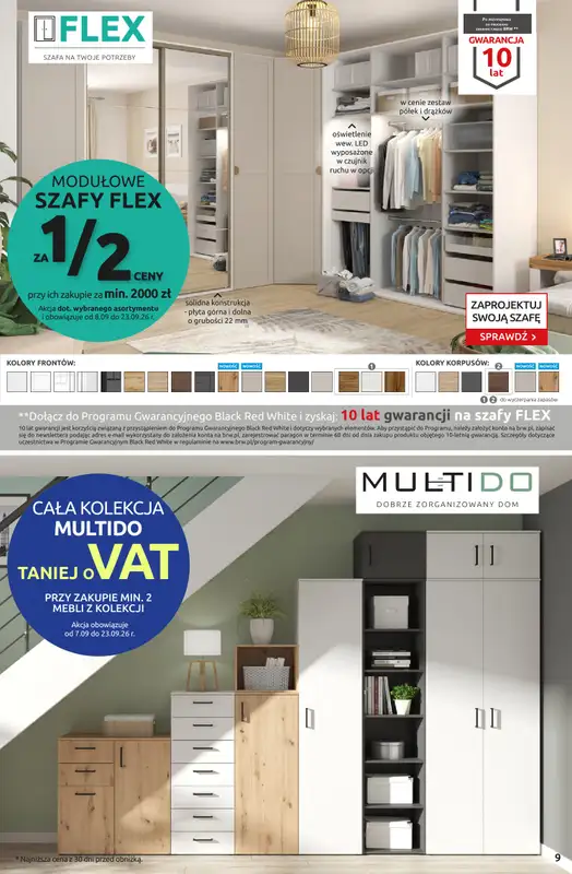 Black Red White - gazetka promocyjna Wrześniowe hity cenowe do -55% od poniedziałku 07.09 do środy 23.09 - strona 9