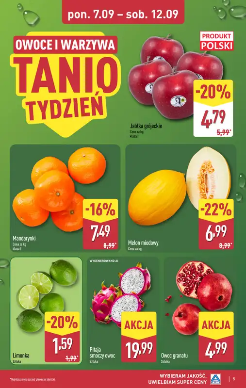 Aldi - gazetka promocyjna Pełny katalog! od poniedziałku 07.09 do soboty 12.09 - strona 5
