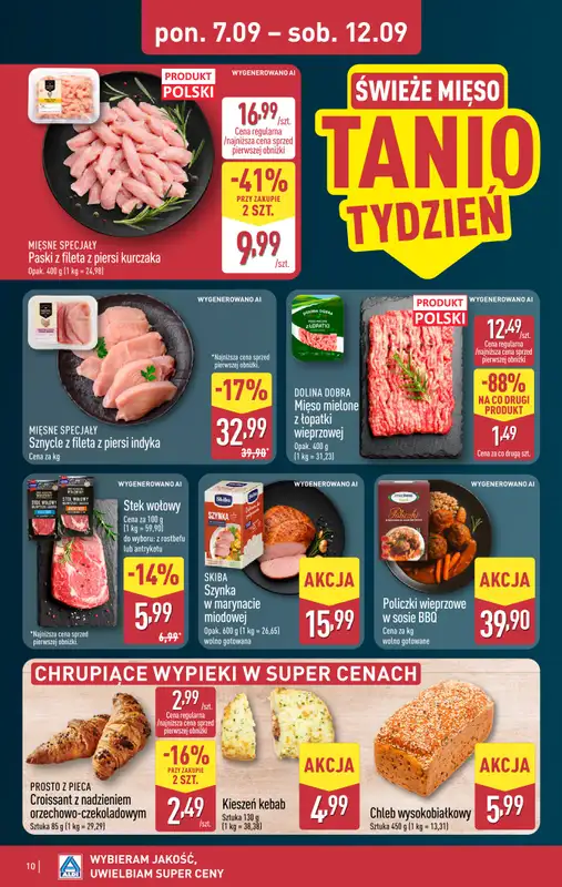 Aldi - gazetka promocyjna Pełny katalog! od poniedziałku 07.09 do soboty 12.09 - strona 10