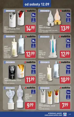 Aldi - gazetka promocyjna Pełny katalog! od poniedziałku 07.09 do soboty 12.09 - strona 47