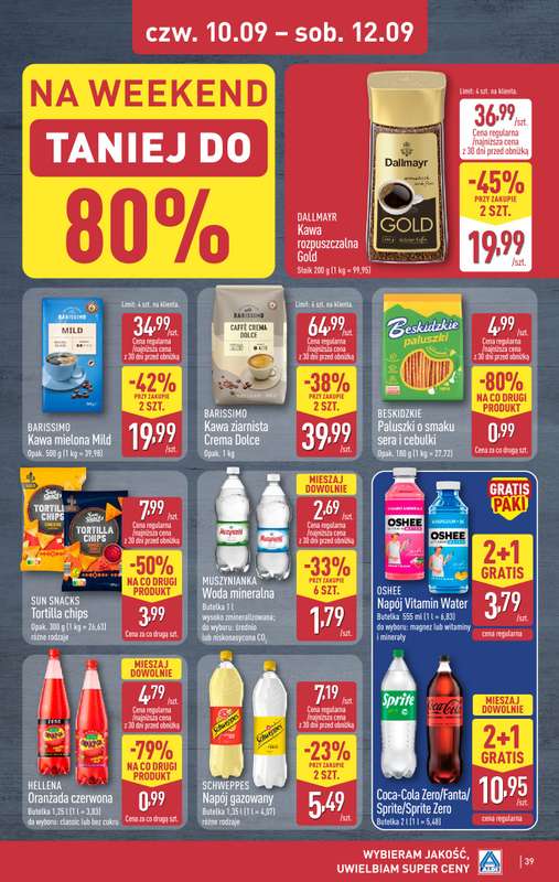 Aldi - gazetka promocyjna Pełny katalog! od poniedziałku 07.09 do soboty 12.09 - strona 39