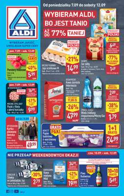 Aldi - gazetka promocyjna Pełny katalog! od poniedziałku 07.09 do soboty 12.09
