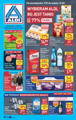 Aldi - gazetka promocyjna Pełny katalog! od poniedziałku 07.09 do soboty 12.09